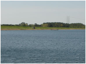 Brandy Branch Reservoir (Photo courtesy of AEP-SWEPCO)