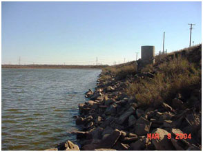Lake Colorado City and Dam (Photo provided by Freese and Nichols, Inc.)